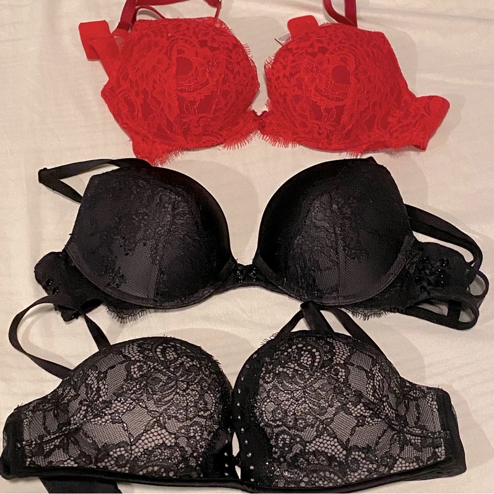 Victoria Secret Push Up Bra Bundle (32B/34A)